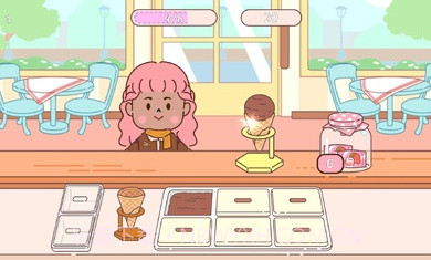 冰淇淋咖啡馆无限金币截图3