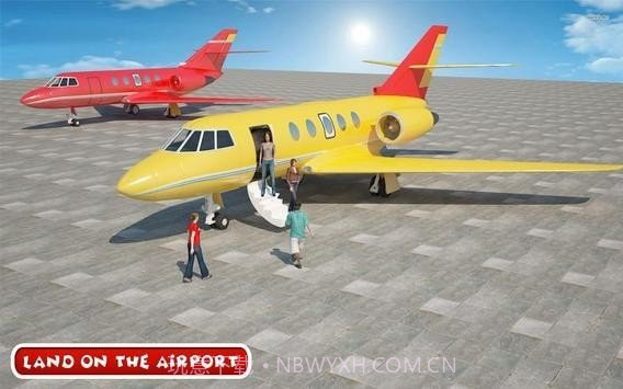 喷气式飞机飞行模拟截图1
