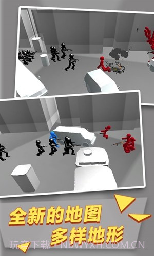 火柴钢铁人枪战3D截图3 火柴钢铁人枪战3D截图3