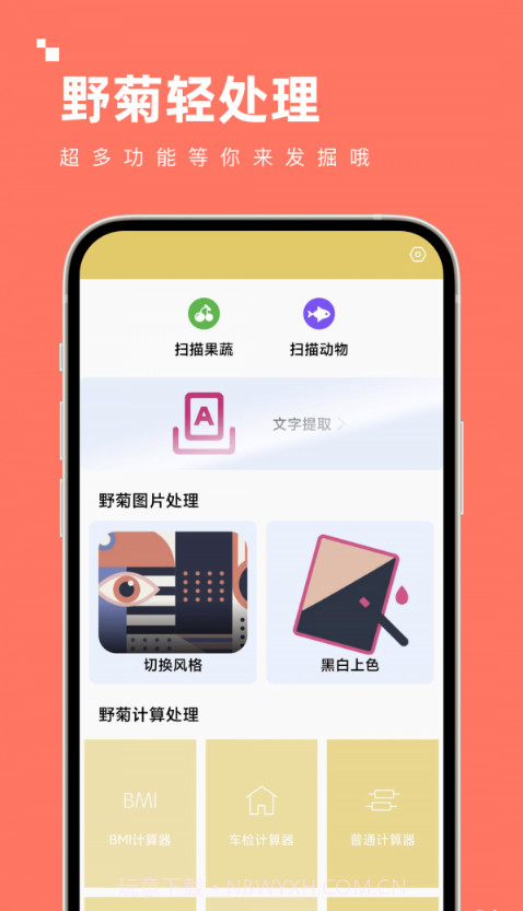 野菊轻处理截图3 野菊轻处理截图3