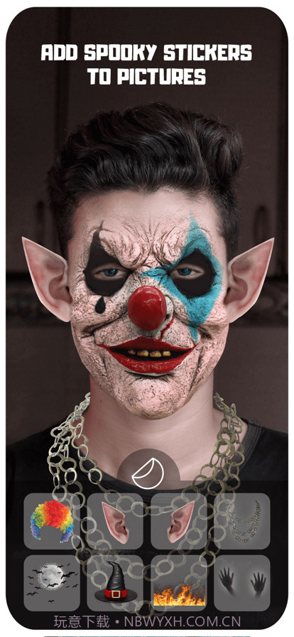 可怕的面具自拍相机截图3 可怕的面具自拍相机截图3