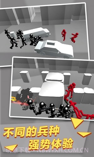 火柴钢铁人枪战3D截图1 火柴钢铁人枪战3D截图1