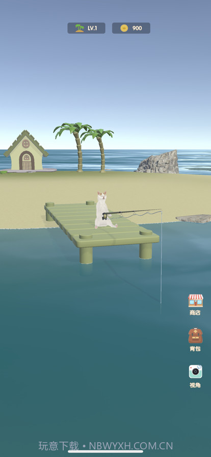 猫咪与小岛截图2