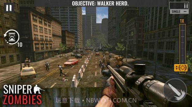 城市狙击僵尸截图1 城市狙击僵尸截图1