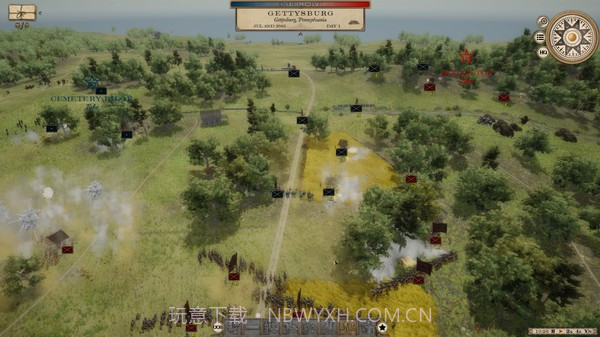 大战术家南北战争中文版截图3 大战术家南北战争中文版截图3