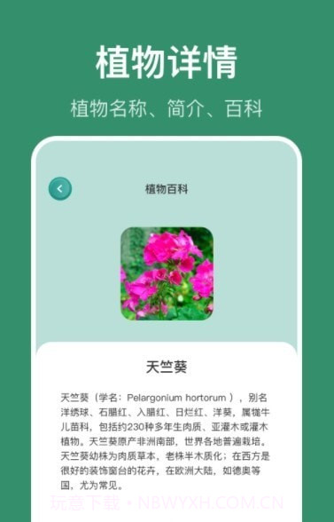 花仙识花草截图1 花仙识花草截图1