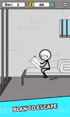 火柴人文字越狱截图2