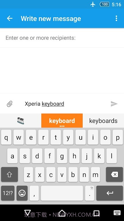xperia键盘截图1 xperia键盘截图1