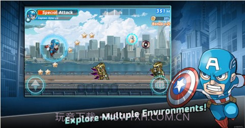 漫威英雄跑酷截图4 漫威英雄跑酷截图4
