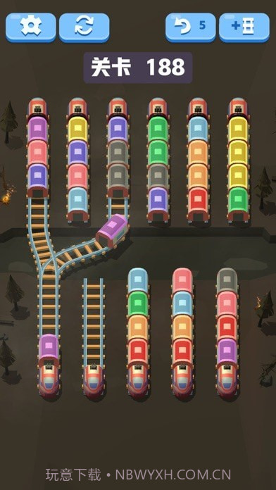 小火车排序截图2