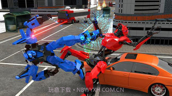 无人驾驶机器人变换截图2