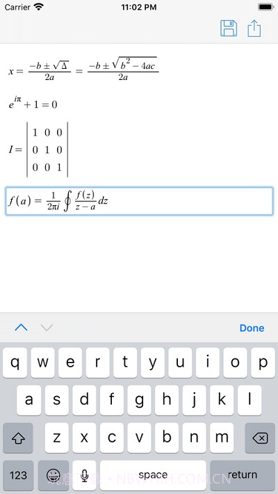 SymEditor数学公式编辑器截图1 SymEditor数学公式编辑器截图1