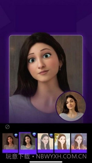 实时贴纸美颜相机截图1