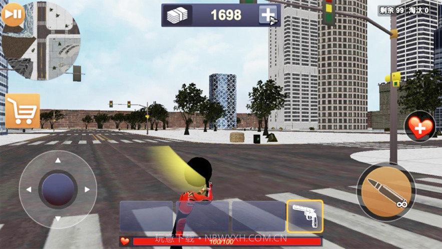 火柴人绳索英雄ios截图2 火柴人绳索英雄ios截图2