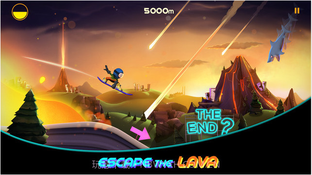 熔岩滑板大冒险截图2