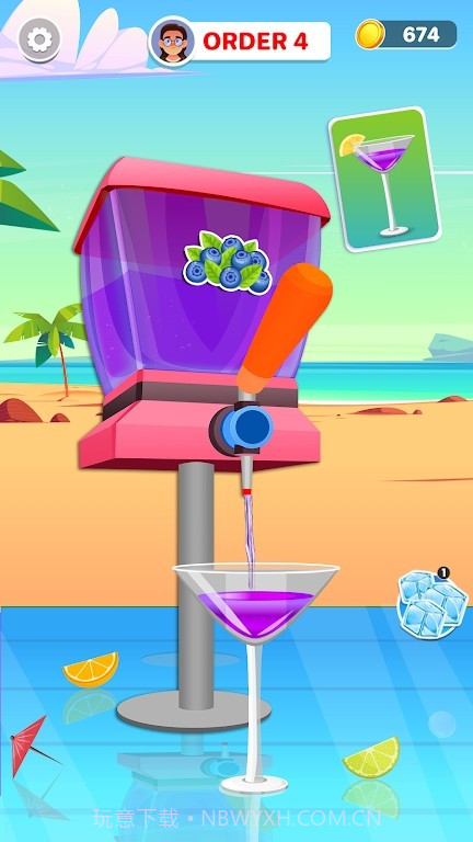 鸡尾酒混合模拟截图2 鸡尾酒混合模拟截图2