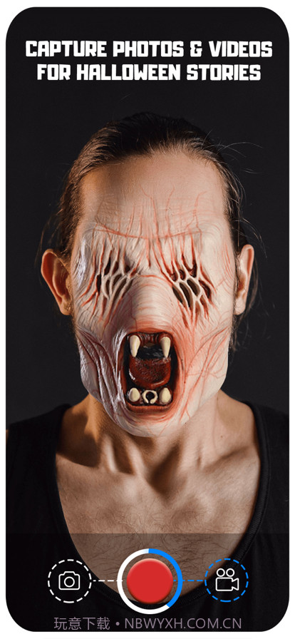 可怕的面具自拍相机截图2 可怕的面具自拍相机截图2