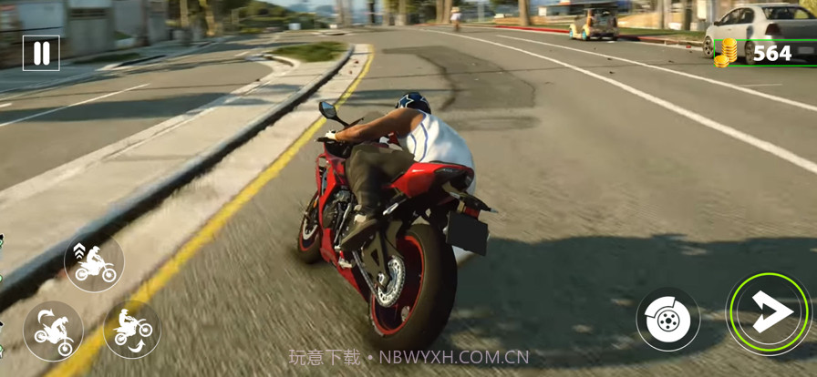摩托车赛车模拟器截图3 摩托车赛车模拟器截图3
