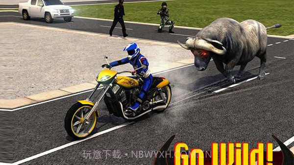 愤怒的水牛攻击模拟器截图2