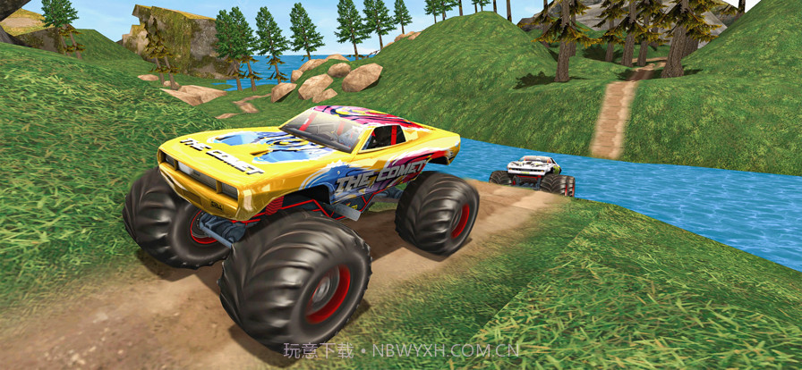 怪物卡车越野果酱截图4