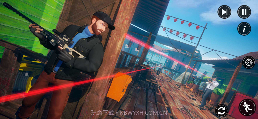 黑手党狙击手射手战争截图1 黑手党狙击手射手战争截图1
