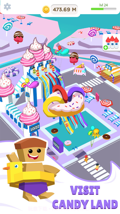 闲置水上公园中文版截图1 闲置水上公园中文版截图1