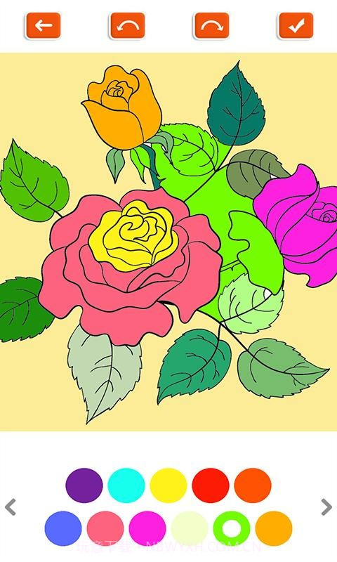 七彩涂色app(七彩涂色绘画)V1.0.1 免费版截图2