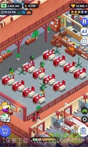 帝国大亨酒店中文无限金币钻石截图3