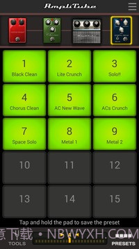 amplitube截图4 amplitube截图4