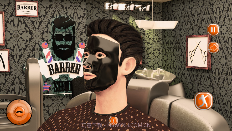 我的理发师店头发切轿车截图2 我的理发师店头发切轿车截图2