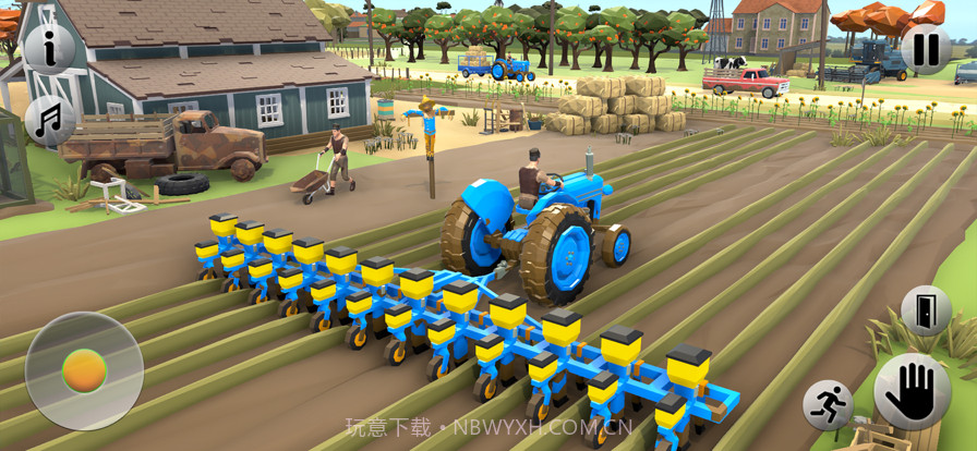 农业模拟器收获截图3 农业模拟器收获截图3