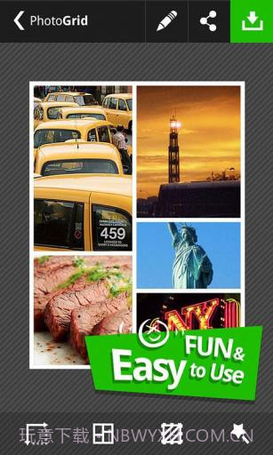 相片组合PhotoGrid截图3 相片组合PhotoGrid截图3