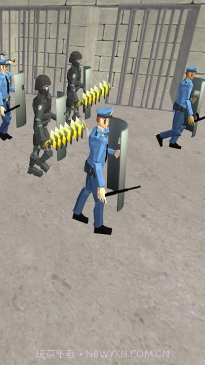 监狱警察枪战模拟器截图2