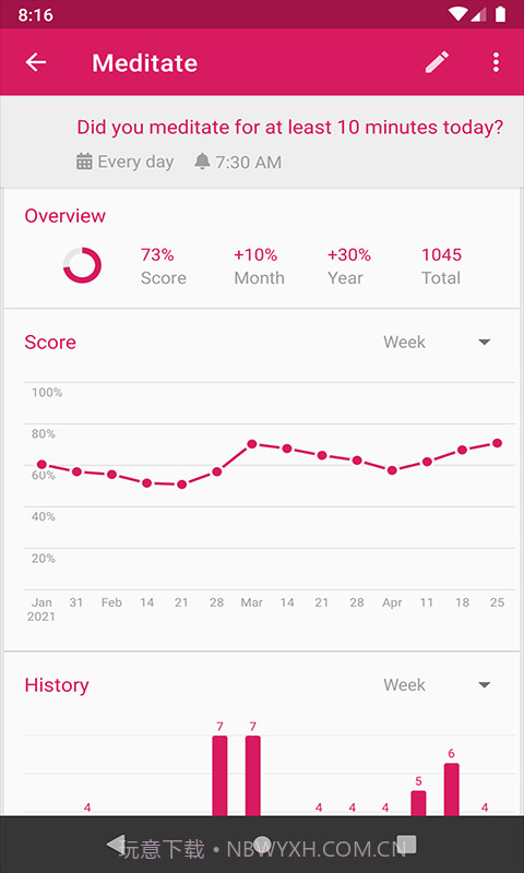 近世好习惯养成记录截图3