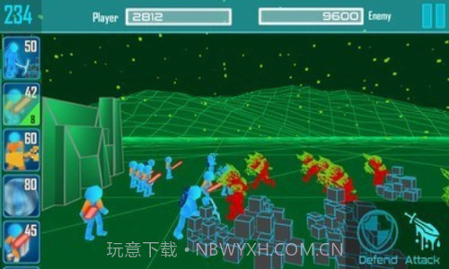 火柴人霓虹战争截图1 火柴人霓虹战争截图1