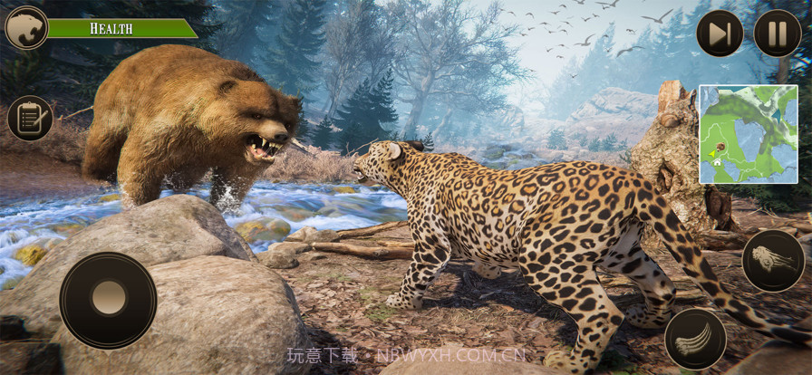 荒野豹家庭生活模拟截图2 荒野豹家庭生活模拟截图2