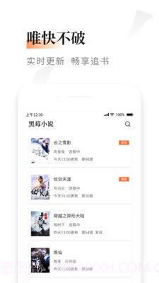 黑莓小说截图3