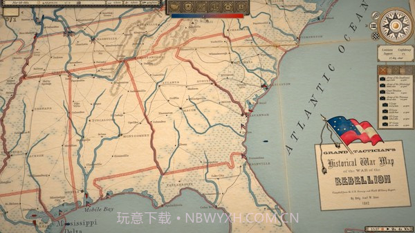 大战术家南北战争中文版截图2 大战术家南北战争中文版截图2