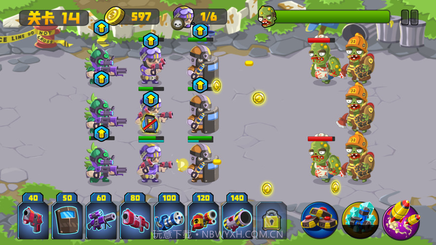 特警队大战僵尸截图1 特警队大战僵尸截图1