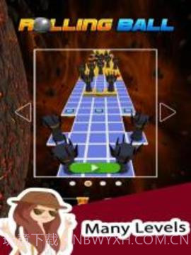 Rolling Ball : 滚球在天空上跳跃截图1