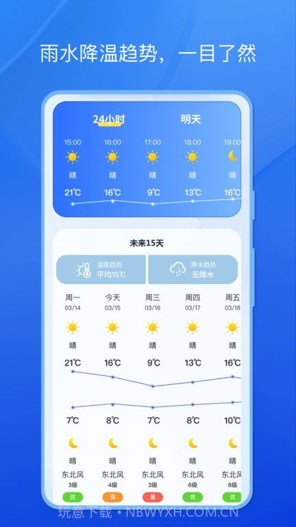 天气小秘书截图4 天气小秘书截图4