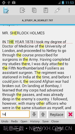 Jota+文本编辑器截图3