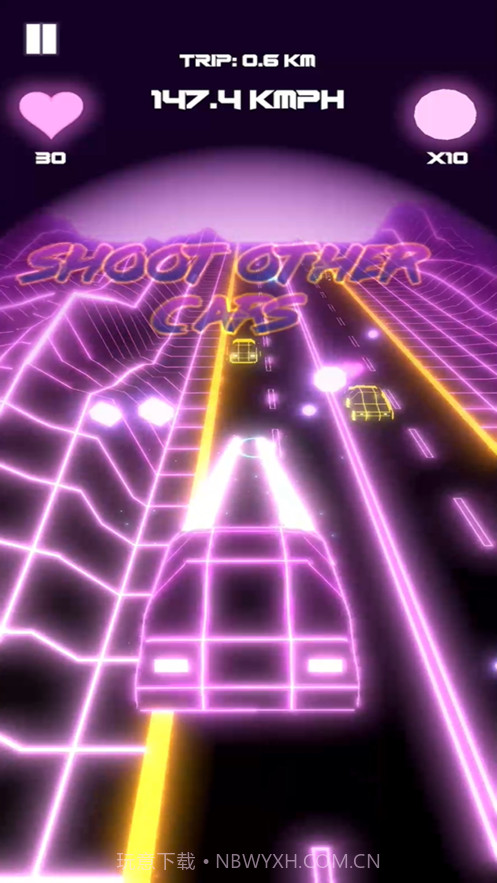 霓虹灯驱动器80年代的怀旧时代截图4 霓虹灯驱动器80年代的怀旧时代截图4