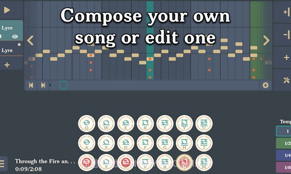 原神弹琴练习截图2 原神弹琴练习截图2