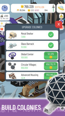 闲置太空殖民地中文版截图1 闲置太空殖民地中文版截图1