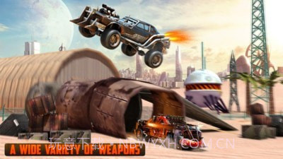 疯狂赛车枪战截图4