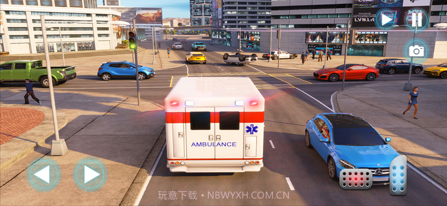救护车紧急情况救援模拟截图4