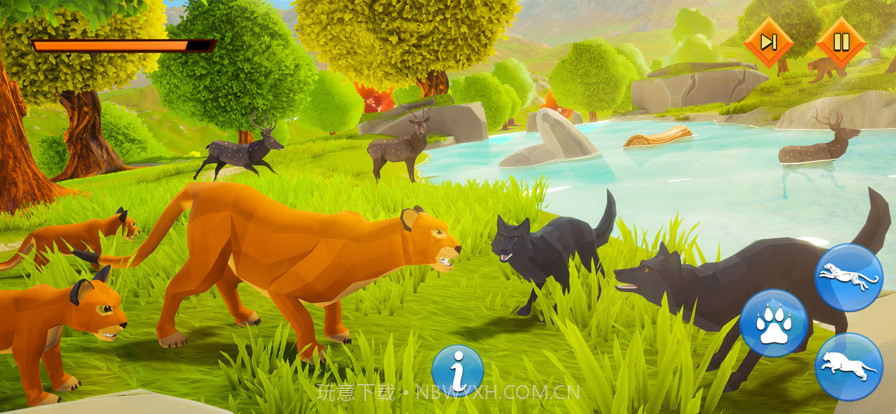 豹动物生活模拟器截图4 豹动物生活模拟器截图4
