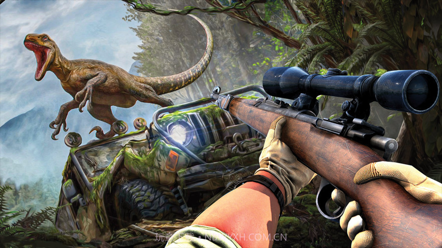 可怕的大猩猩动物狩猎截图2