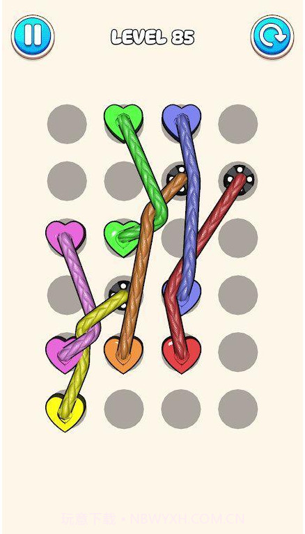 扭曲纠结解绳大师截图1